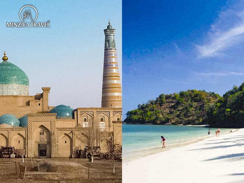 We compare Uzbekistan and Thailand.