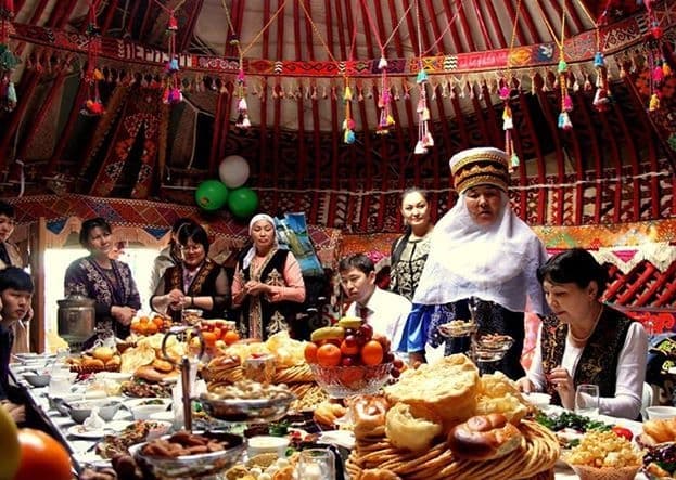 Kyrgyzstan's national cuisine or tastes of Kyrgyzstan