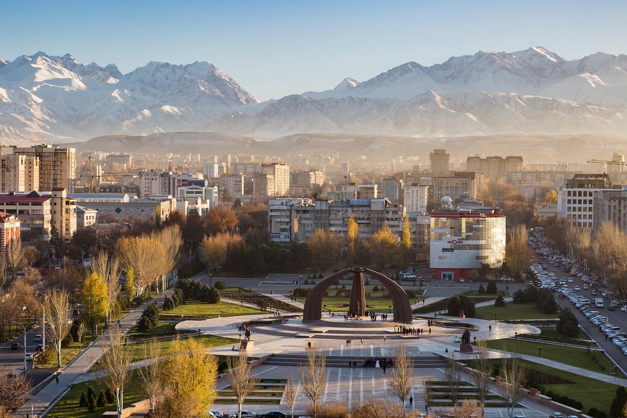 Travel to Bishkek, the capital of Kyrgyzstan