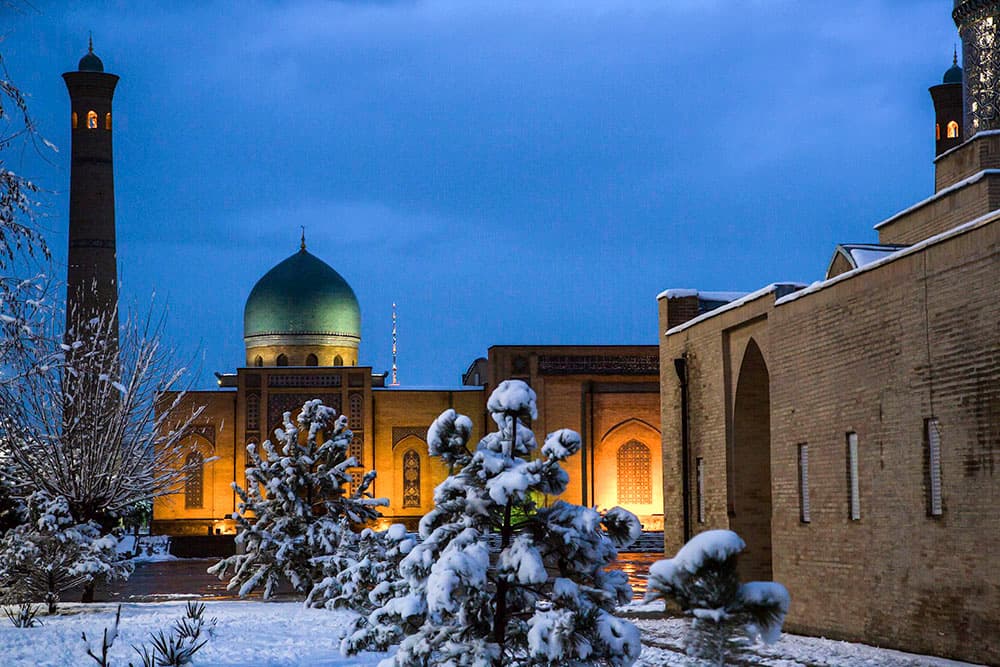 New Year's travels in Uzbekistan 2022 - 2023