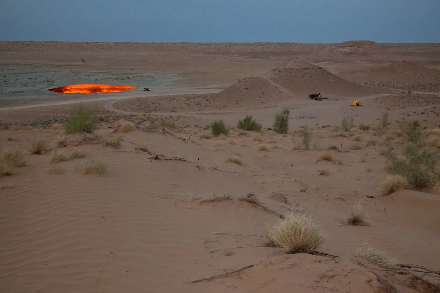 2.-Karakum-Desert-in-Turkmenistan