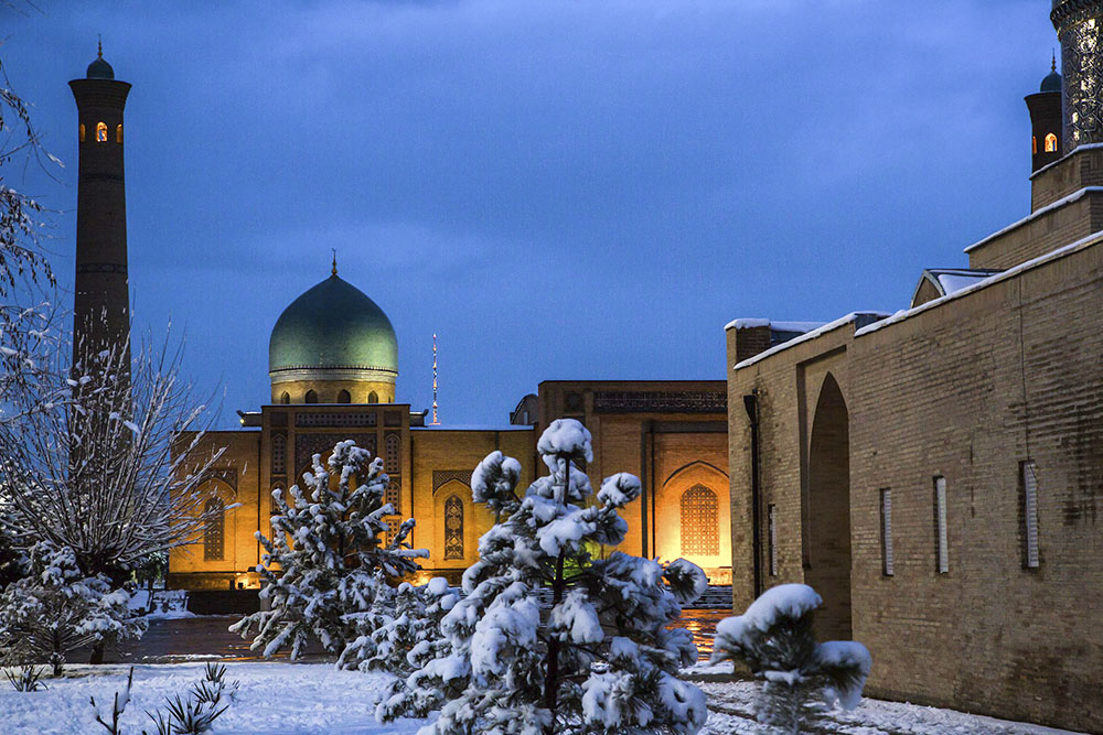 New Year's travels in Uzbekistan 2022 - 2023