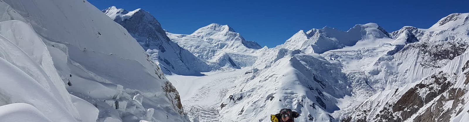 Khan-Tengri and Pobeda Peaks