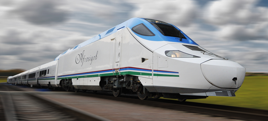 "Uzbekistan Temir Yullari" launches daily Afrosiab trains between Tashkent and Bukhara. The train will also stop in Samarkand