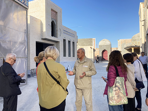 An "Eternal City" for artisans is being built in Samarkand