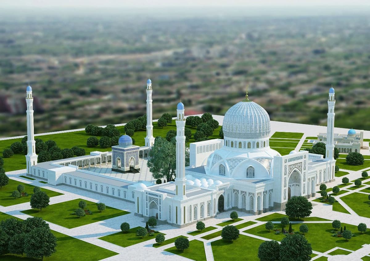 The memorial of Imam al-Bukhari, popular among Muslim pilgrims in Samarkand will become a real tourist center.