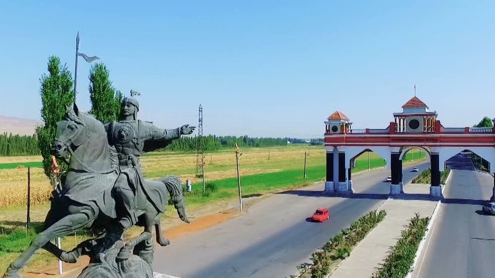 Travelling to Jalal-Abad, Kyrgyzstan