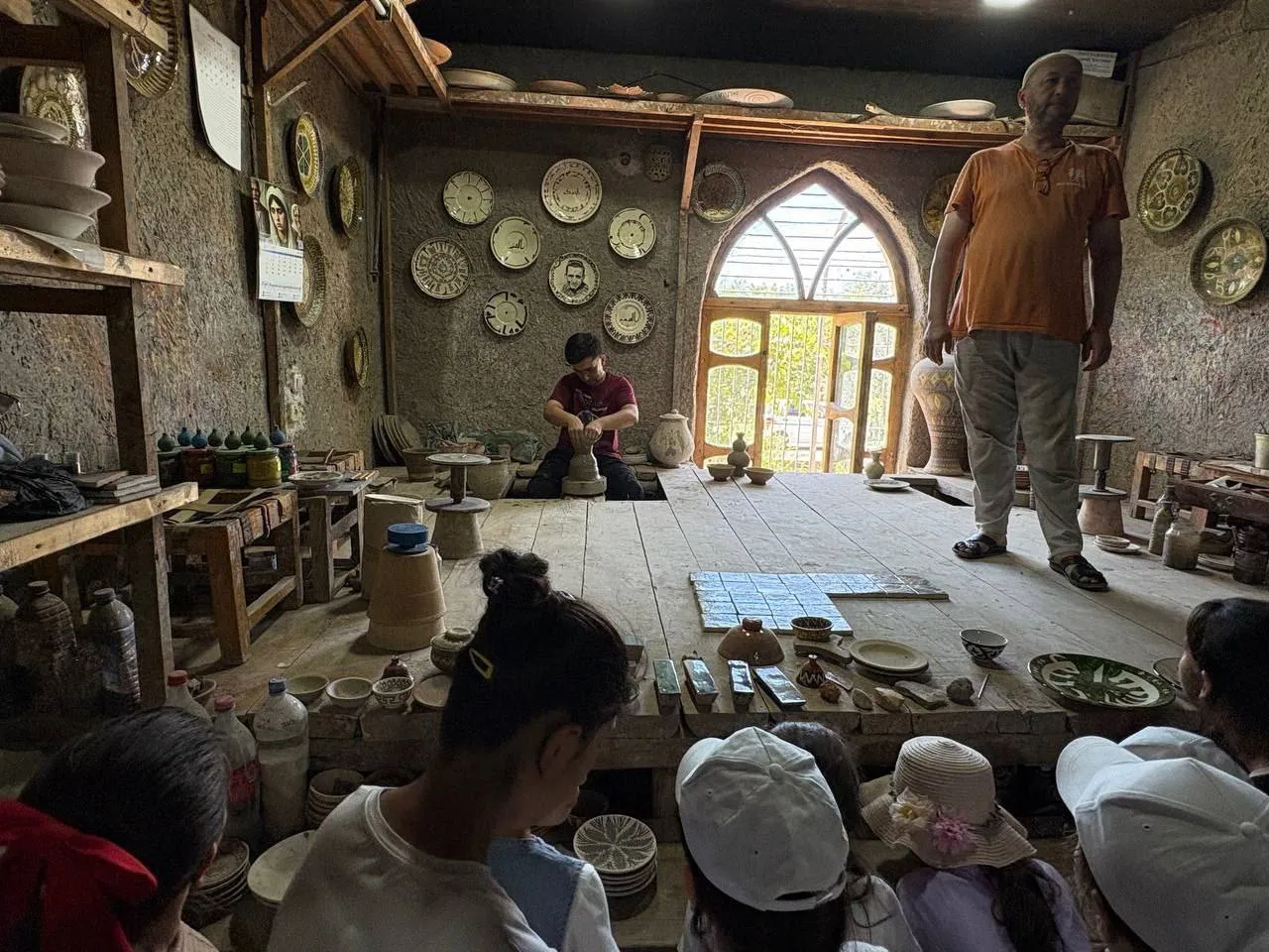 Gijduvan School of Ceramics in Uzbekistan