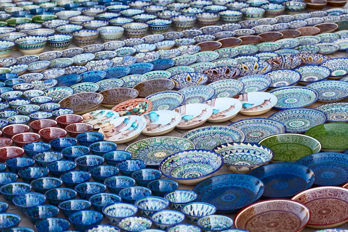 Bukhara Artisan Workshops: Ceramics and Textiles