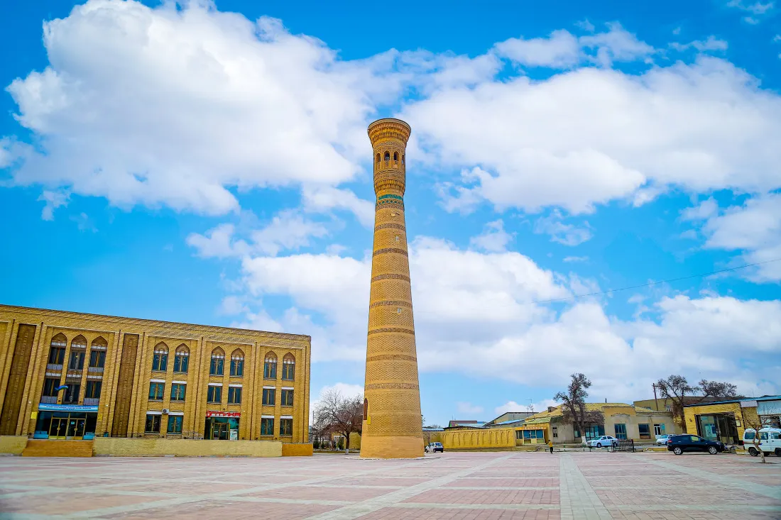 Vabkent Minaret near Bukhara: Graceful Icon