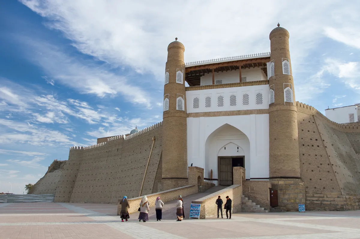 Museum in Bukhara’s Ark Fortress