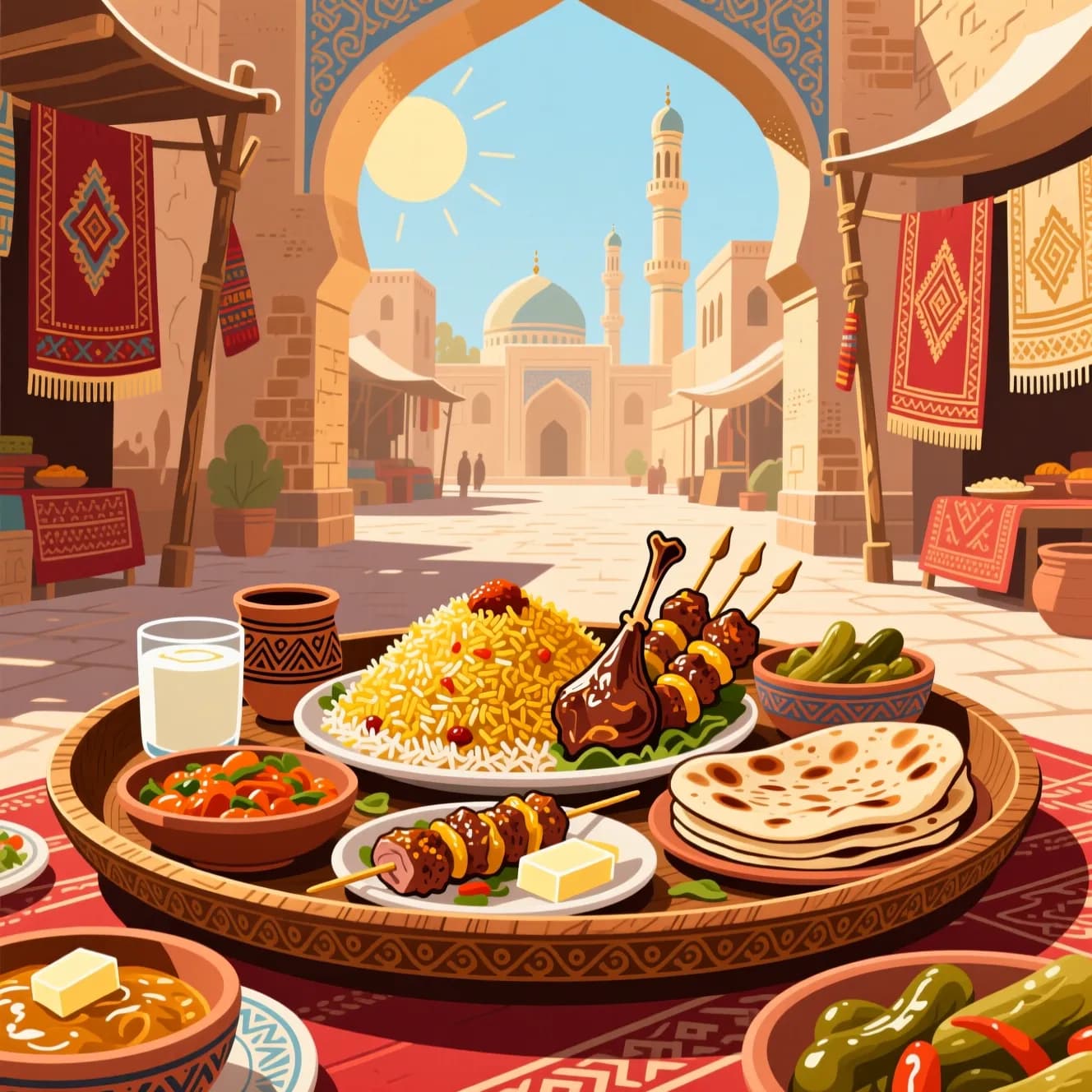 Traditional Food of Central Asia: Taste the Silk Road Heritage